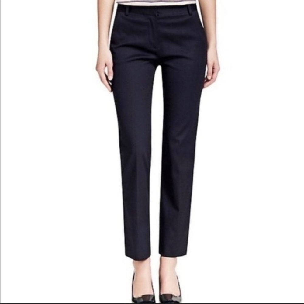 NWT Tory Burch Skinny Pant Medium Navy Blue 411 sz 0